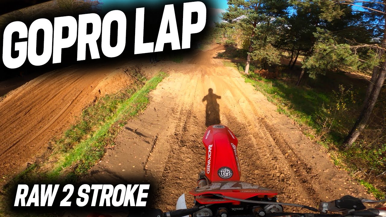 GOPRO LAP PRIVATE TRACK 😱 | RAW 2 STROKE | EastMotoVlog’s