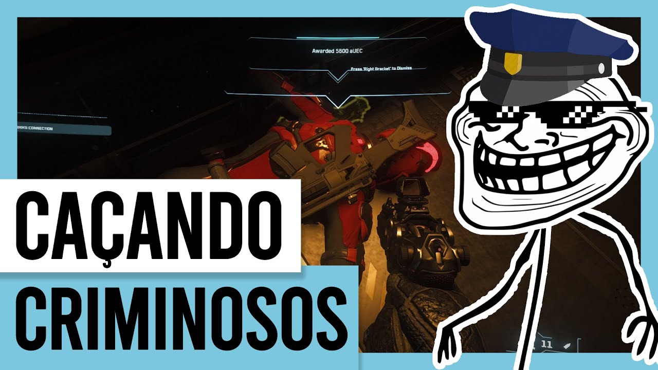 🌟 Ca&ccedil;ando CRIMINOSOS! Miss&atilde;o Pro Tem Bounty Contract | Star Citizen Tutorial pt br
