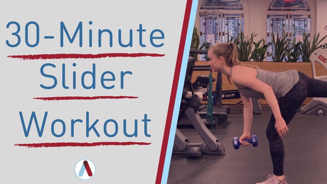 30-Minute At Home Slider Workout