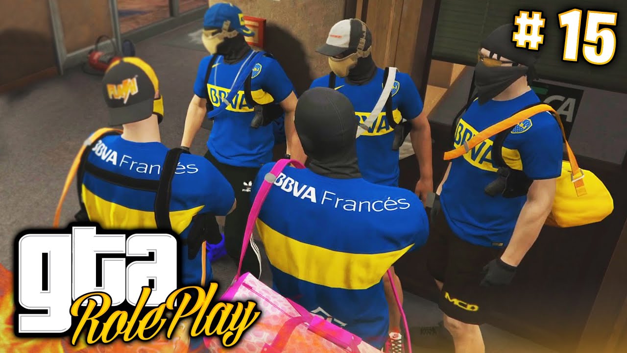 UN ROBO CASI PERFECTO * atraco épico * GTA V ROLEPLAY #15