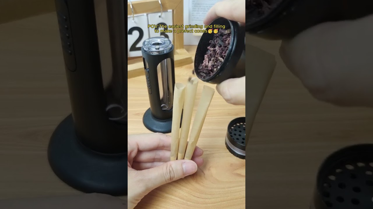 How to fill a cone!😋🍿🧃🎉#manualgrinder