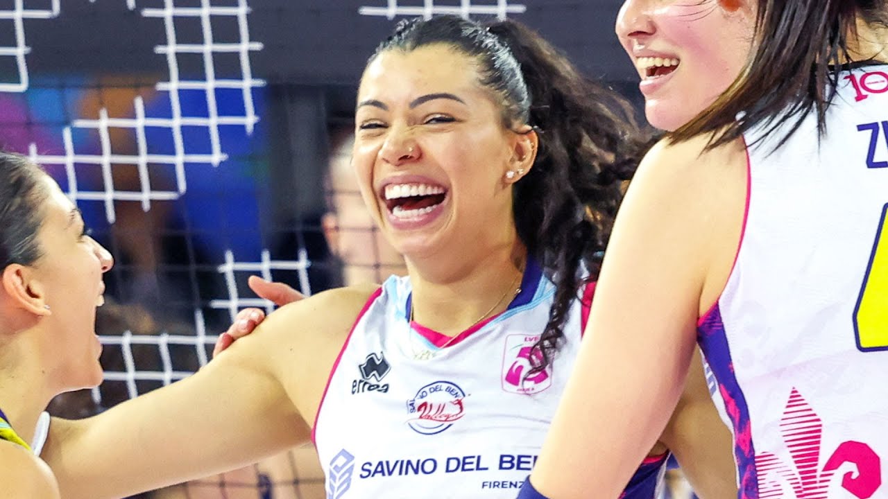 ANA CAROLINA DA SILVA, ALL BLOCKS IN SERIE A1 IN SCANDICCI, PART 3 | Lega Volley Femminile 2023/24