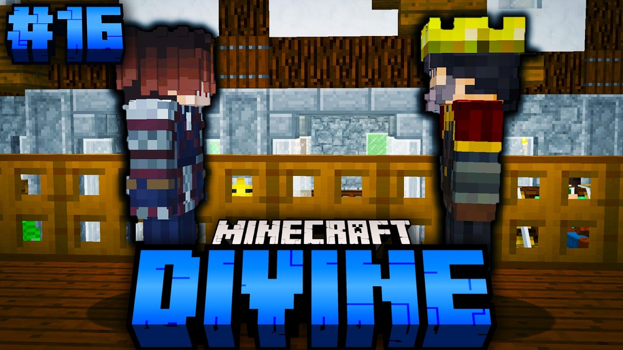 Zum RITTER GESCHLAGEN?! - Minecraft DIVINE #16