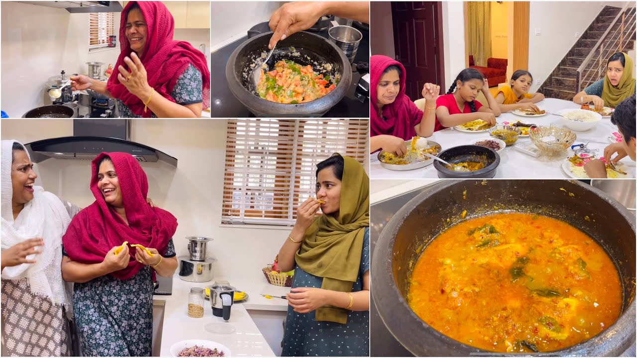 Babhi’s Special 😍 idiccha mulakitta fish curry | yummy Lunch 🍱 | Suhana | Basheer Bashi | Mashura