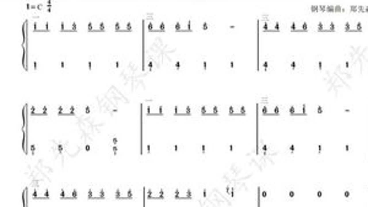 《小毛驴》钢琴教学视频课 快六一了，学会弹这首经典儿歌😄#流行歌曲钢琴简谱 #钢琴教学 #成人学钢琴