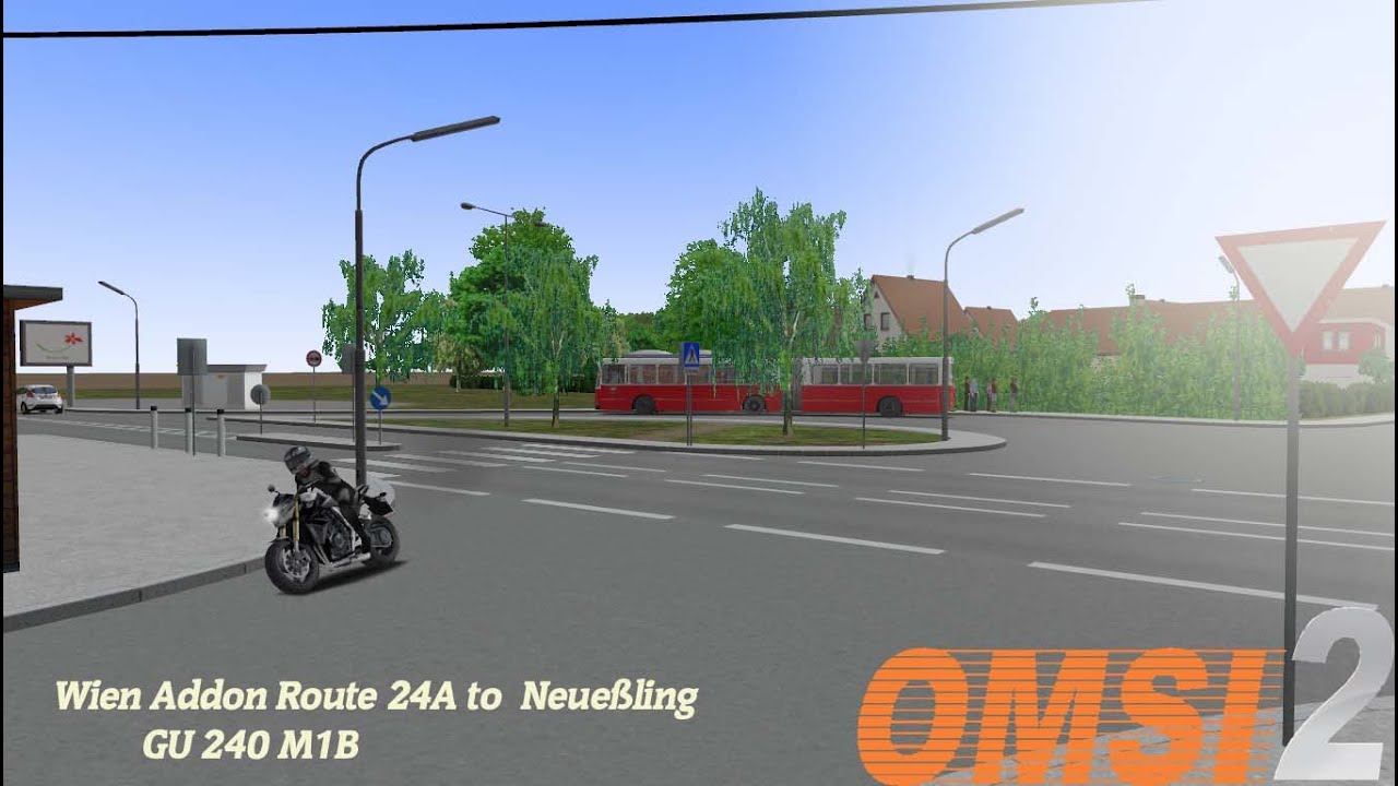 Omsi 2: Wien Addon Route 24A to  Neueßling GU 240 M1B