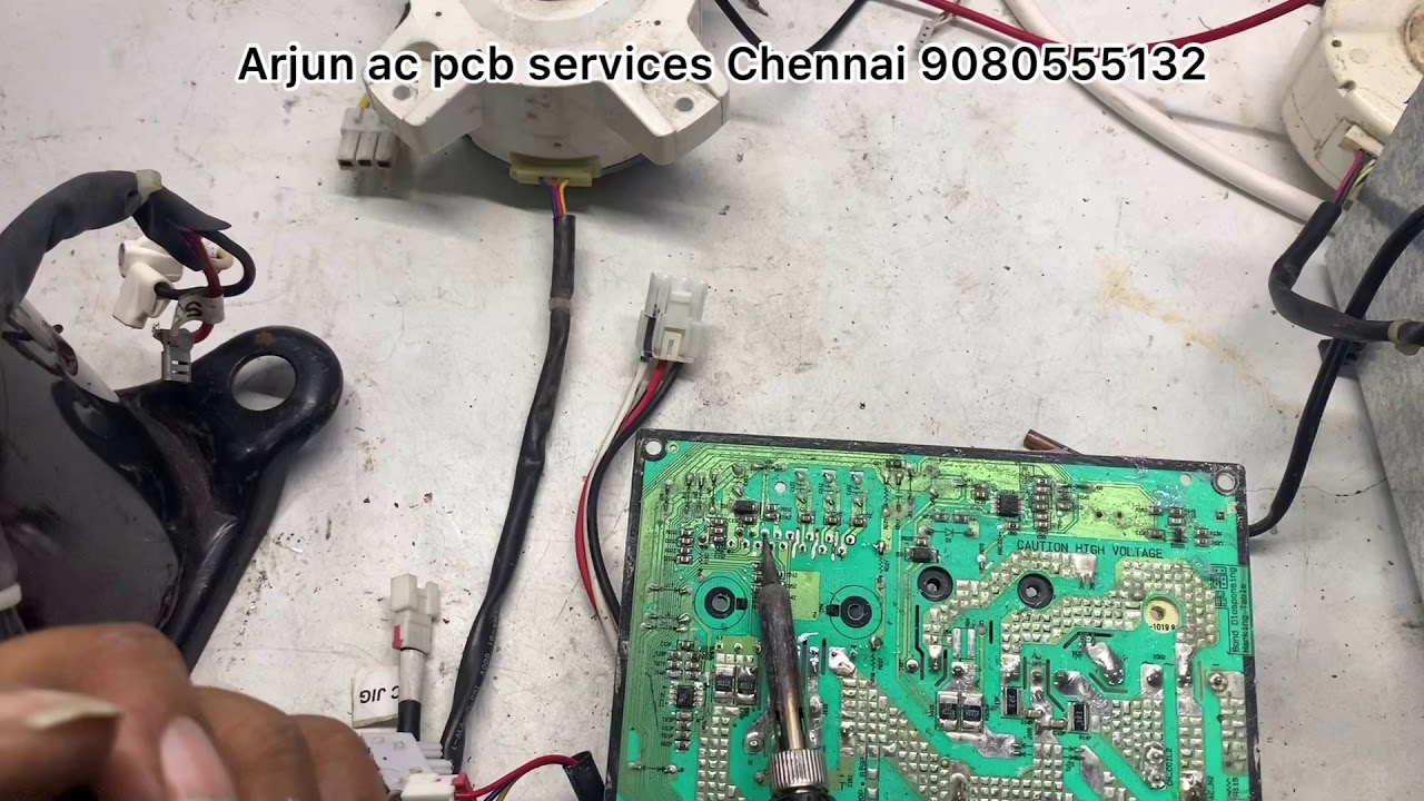 Lg dc inverter ac outdoor board CH21 or 2*1 light blinking problem