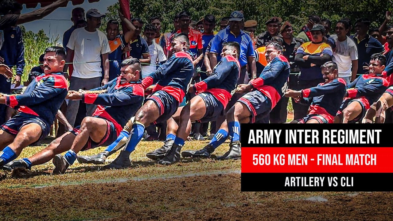 Artillery vs CLI  Super Clash 🔥🔥 | Army Tug of War Championship 2025  | 560Kg | Outdoor Tug of war