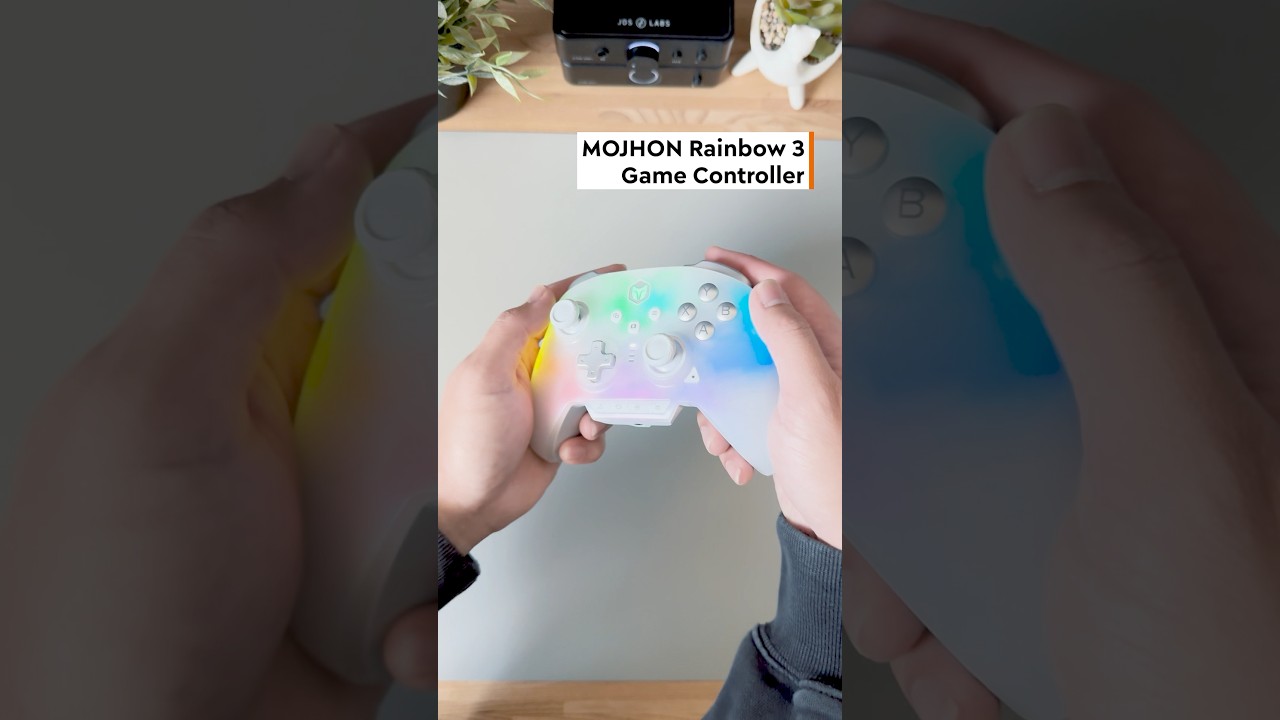 MOJHON Rainbow 3 Game Controller 🎮✨
