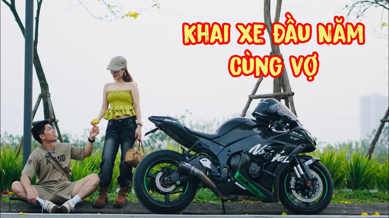 Cho Con Vợ ZX10R Chụp Ảnh Cùng Con Vợ Cả | Một Ngày Hầu Vợ Của Tới.