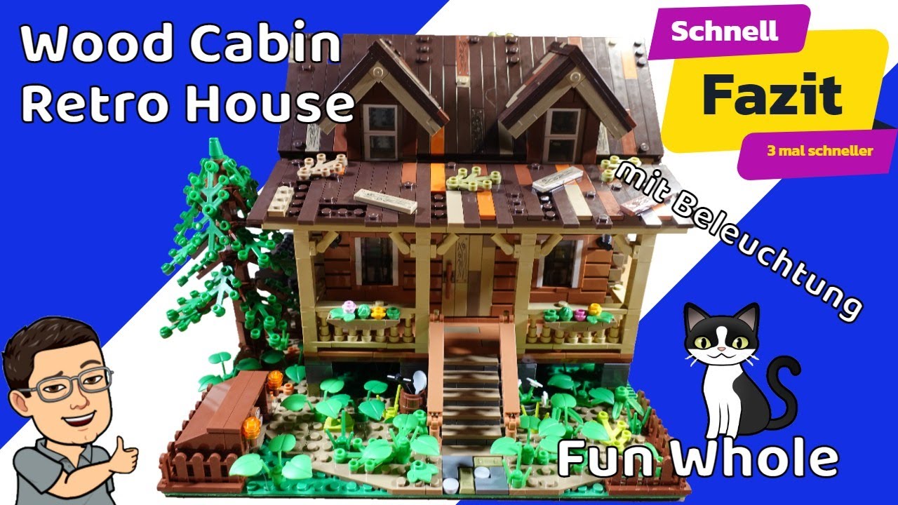 Schnell Fazit! Fun Whole - Wood Cabin - Retro House - FH-9001