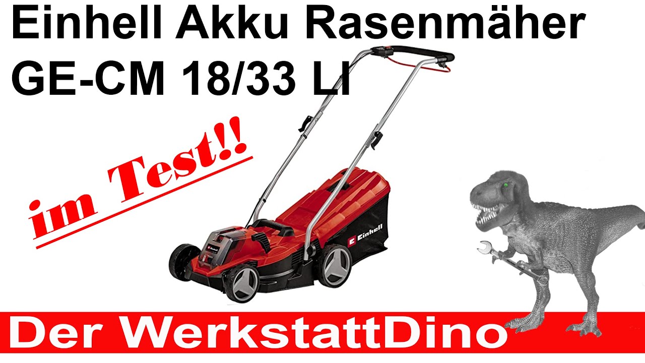 Rasenmäher Einhell GE-CM18/33 LI Akku Rasenmäher