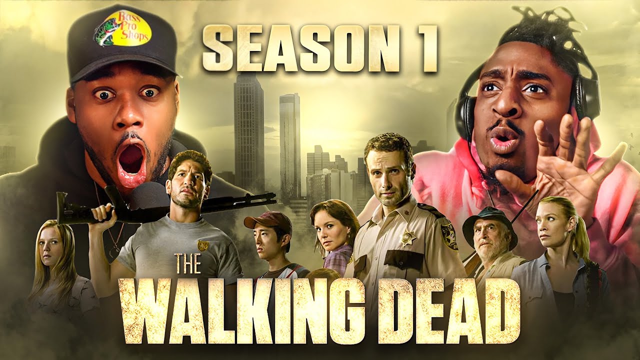 We’re Finally Watching **THE WALKING DEAD** SEASON 1 And it's CRAZY!!! (FULL SEASON BINGE)