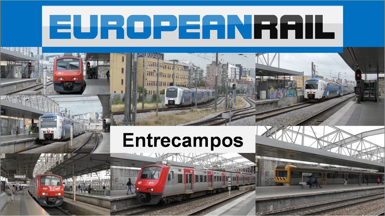 Comboios de Portugal & Fertagus Trains - Estação de Entrecampos - Linha do Cintura