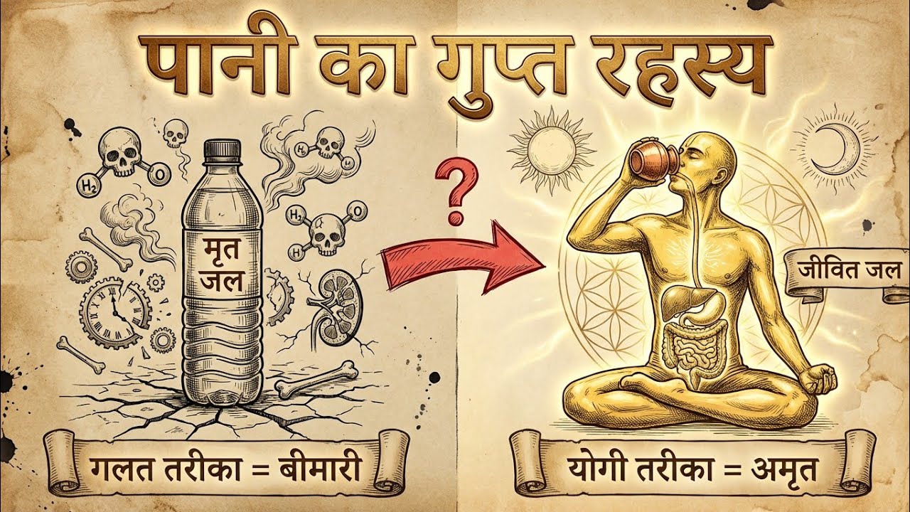 पानी अमृत है या ज़हर? योगियों का छुपाया गया सच | Water Mystery