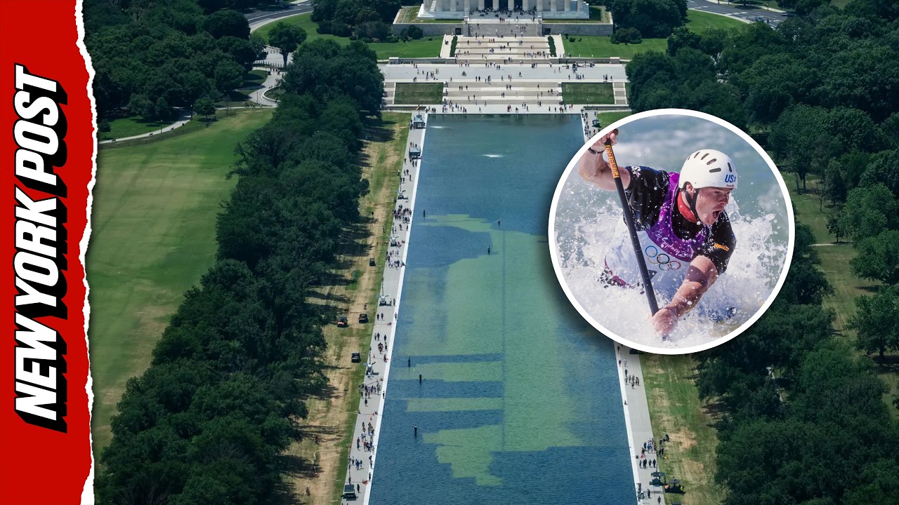 Watch: Olympian Indicted After Allegedly Causing over $1,000 in Damage To Reflecting Pool