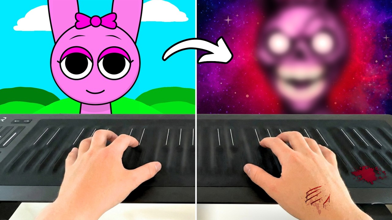 Sprunki PINKI phase 1-22 but recreated in REAL life!