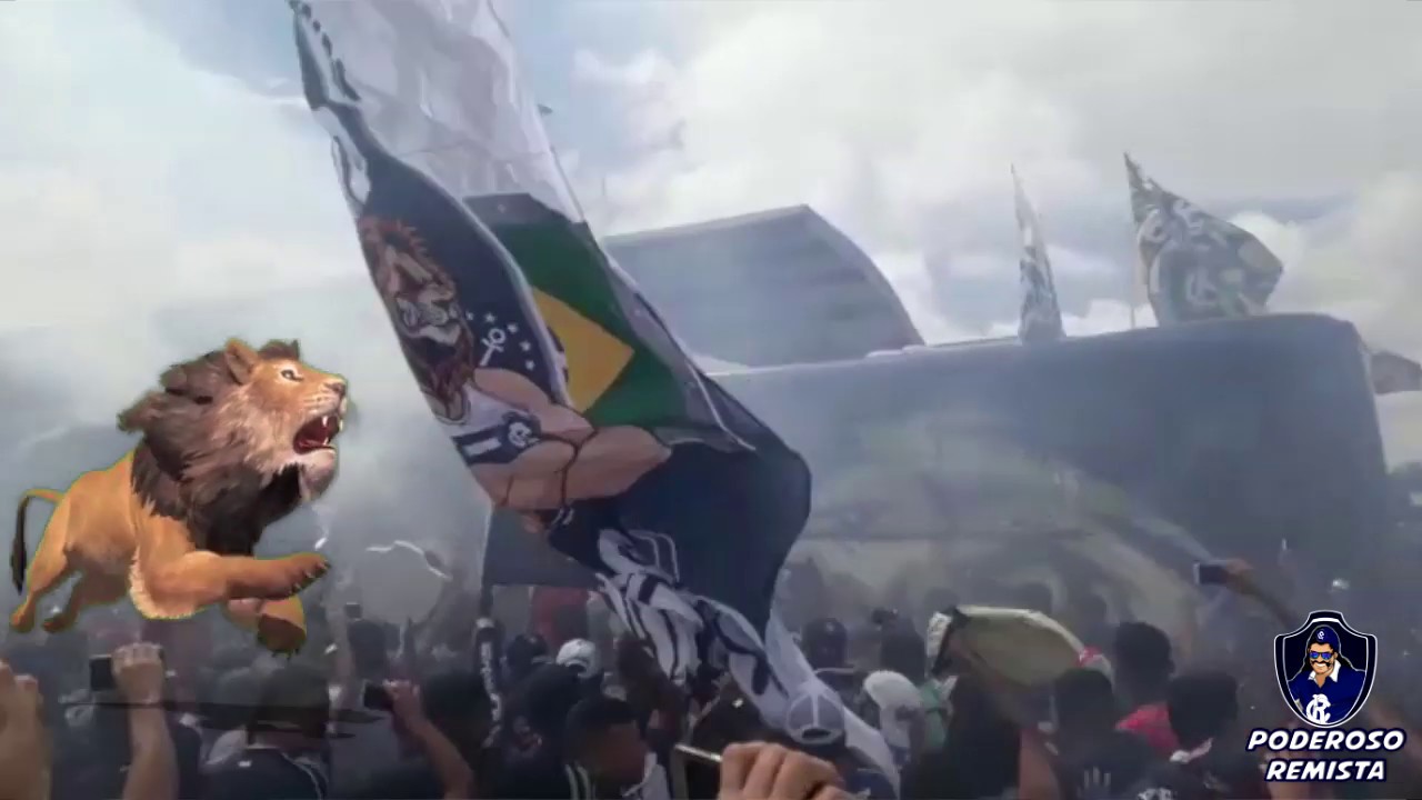 A festa da torcida do Remo na chegada do ônibus e a volta pra casa de todo remista