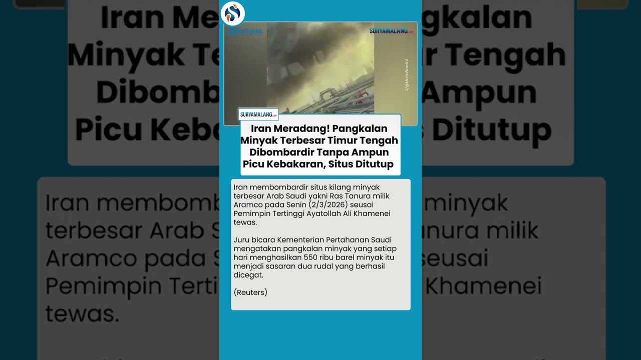 PANGKALAN MINYAK TERBESAR DI TIMUR TENGAH DIRUDAL! Situs Ditutup, Produksi Dihentikan