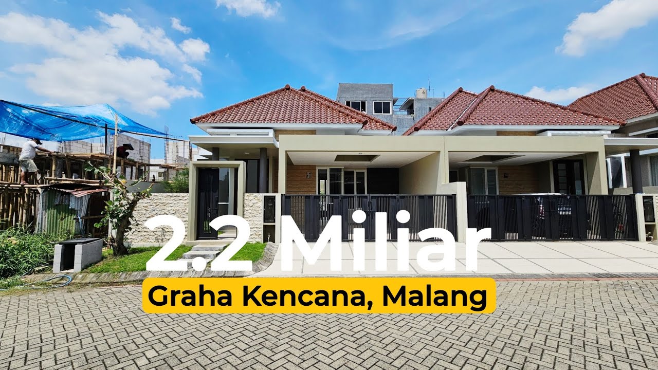 Modern Minimalis Baru | Graha Kencana, Malang | Open Space | 2.2 Miliar