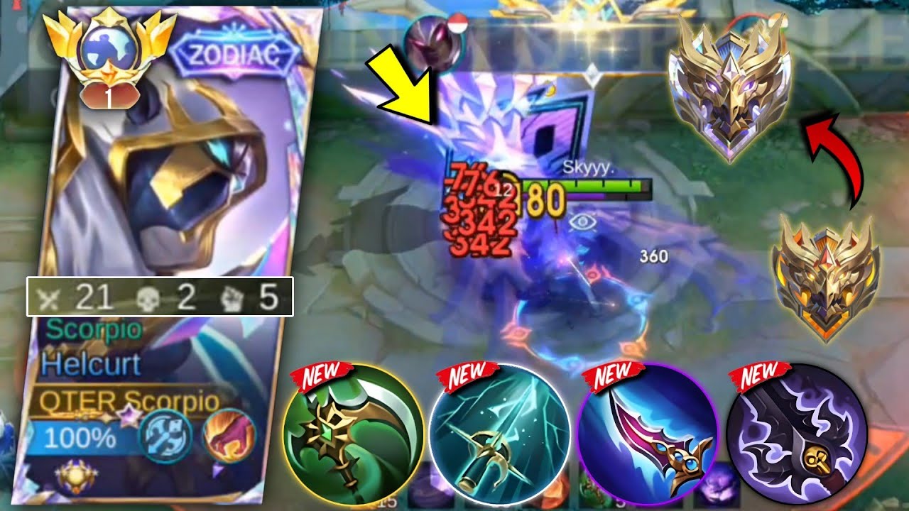 21 KILL!! HELCURT BEST GUIDE TO RANK UP FASTER IN 2024!!🔥( RECOMMEND BUILD AND EMBLEM ) MLBB