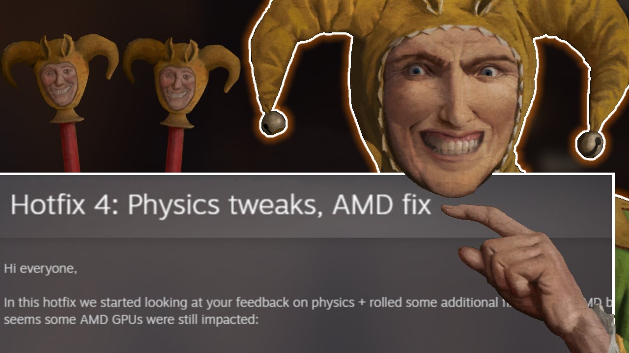THEY PATCHED AMD BLOOD!  Halfsword