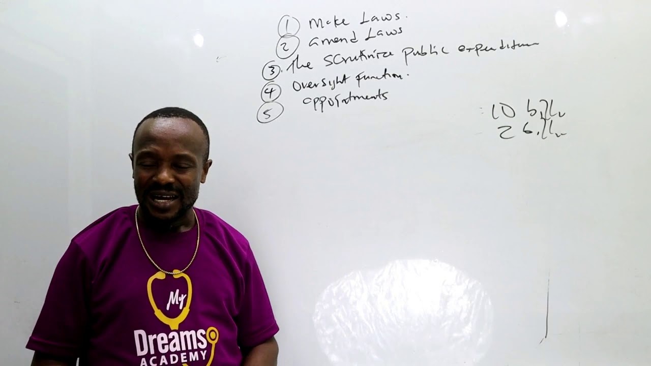 FUNCTIONS PERFORMED BY LEGISLATURE