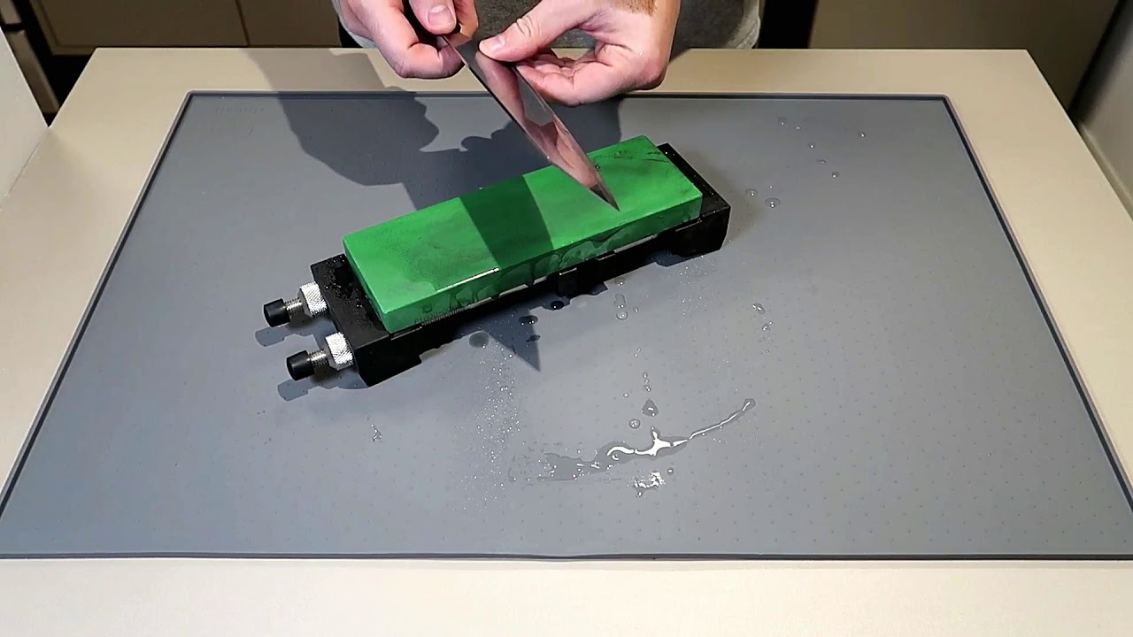 Review da pedra de afiar Naniwa Chosera / Professional grão 1000 grit
