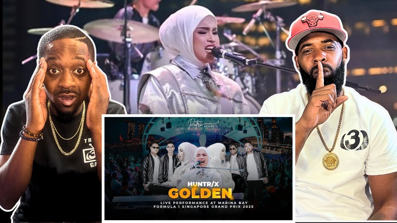 Она владела сценой 🔥 | Путри Ариани исполнила кавер &laquo;GOLDEN&raquo; (HUNTR/X) на &laquo;Формуле-1&raquo; | Первая ре...