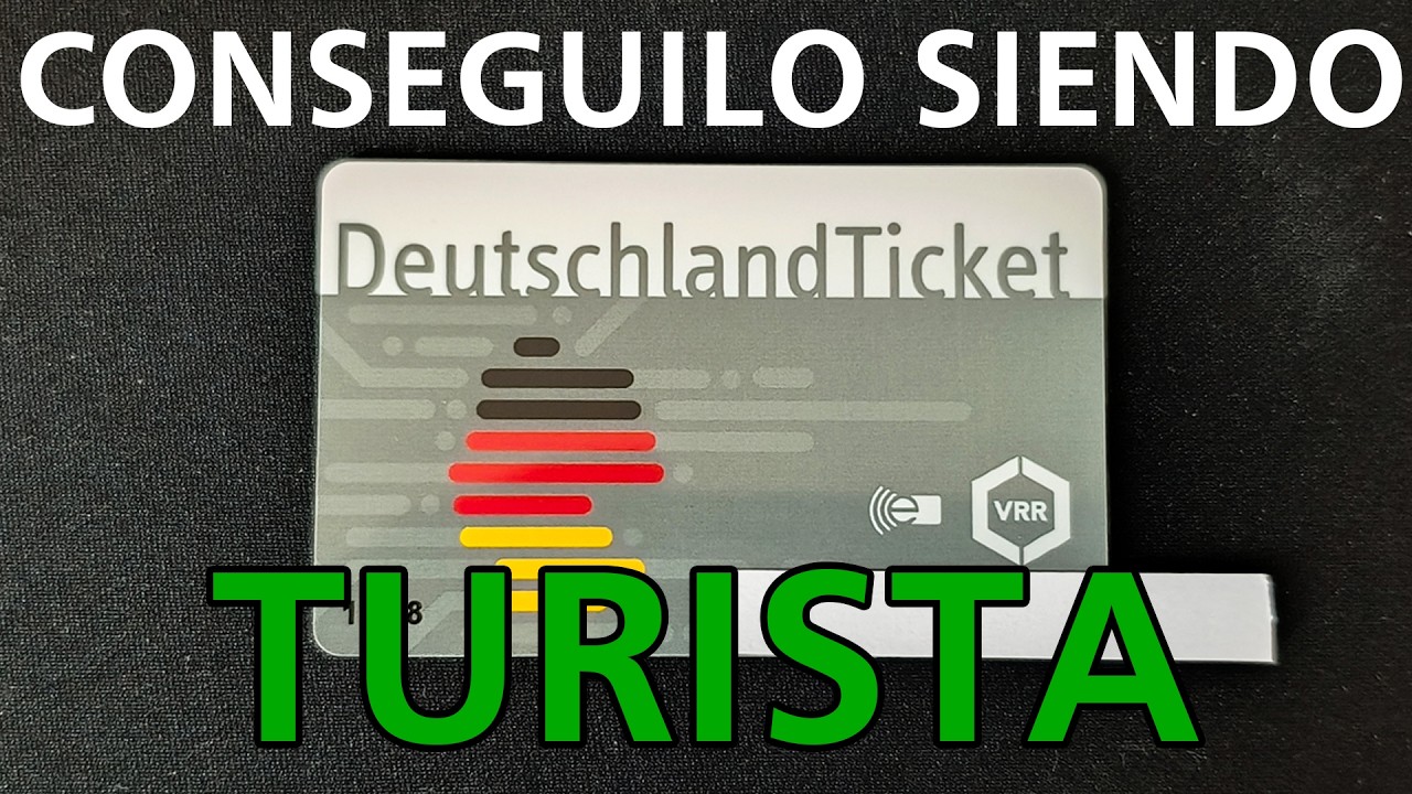 Cómo Sacar El Ticket De €49 Alemán Siendo TURISTA