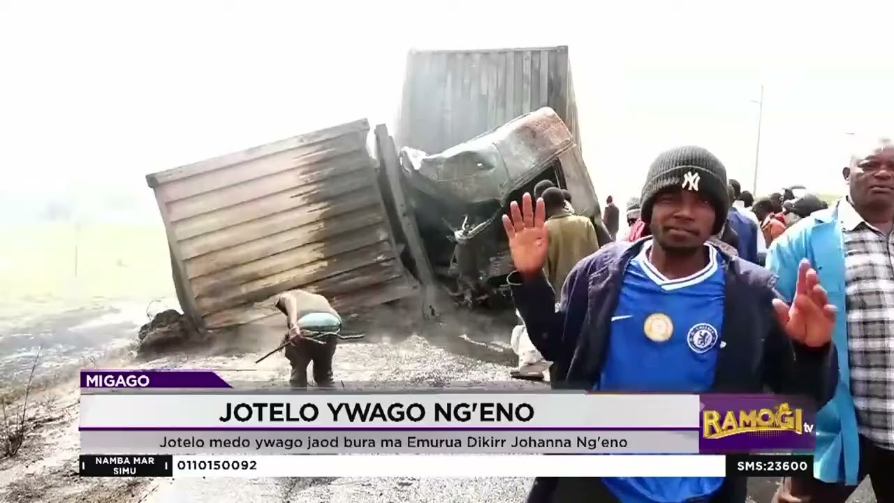 Jii ariyo owito ngimagi e masira mar apaya motimore Mombasa Road