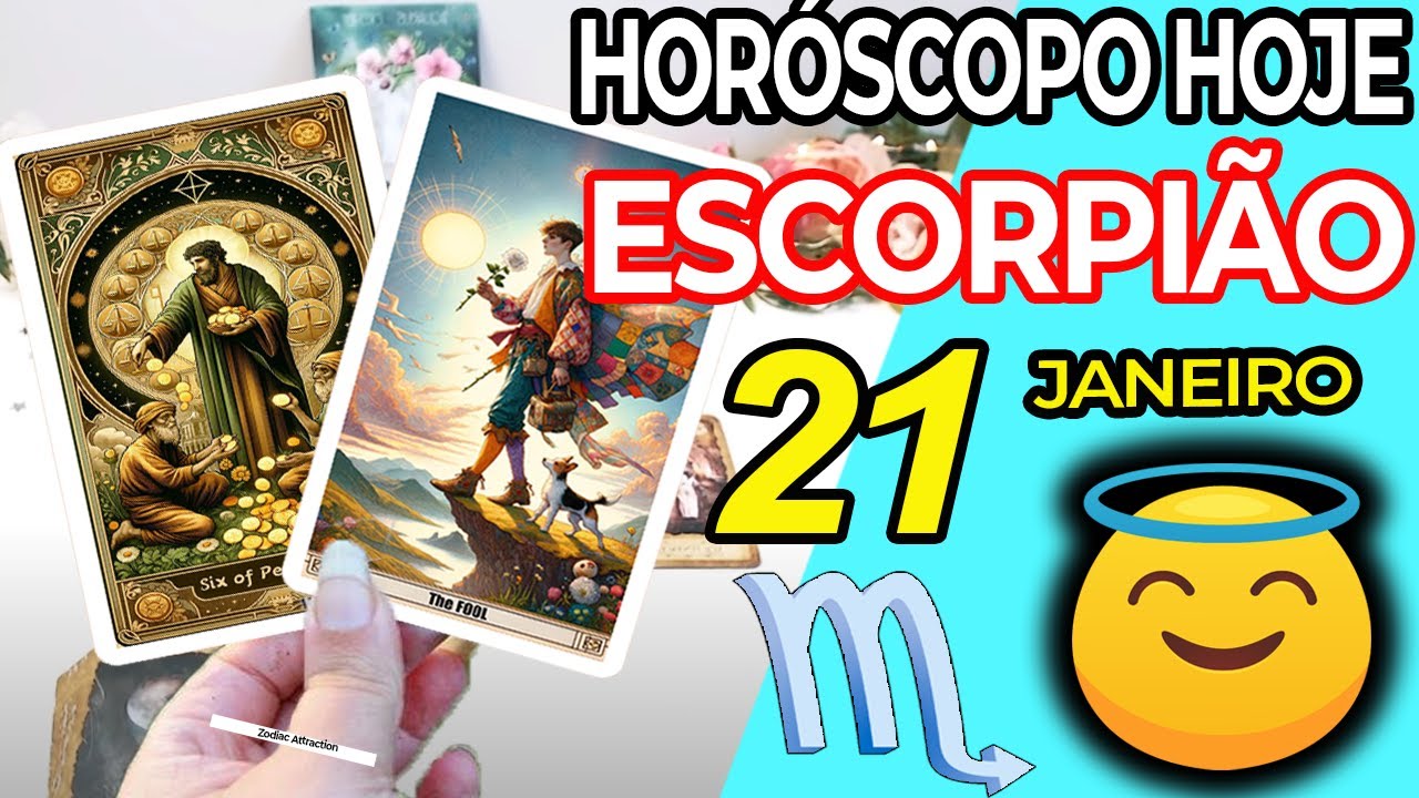 ✝️UM SER DO ALÉM TE ENVIA UM PRESENTE😇 Escorpião ♏ 21 Janeiro 2026 | Horoscopo do dia de hoje ♏