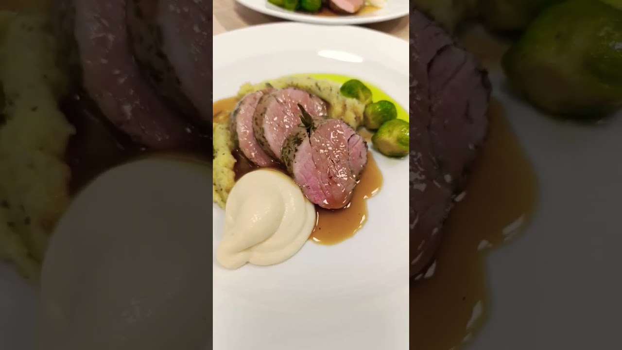 Polędwiczka Sous Vide mega pyszna i soczysta  #shorts