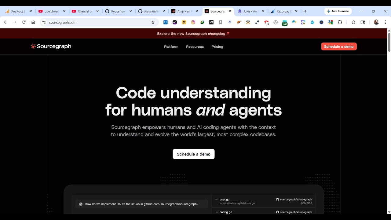 Эта среда разработки Sourcegraph AMP Coding AI и агент терминала &mdash; просто невероятная вещь для со...