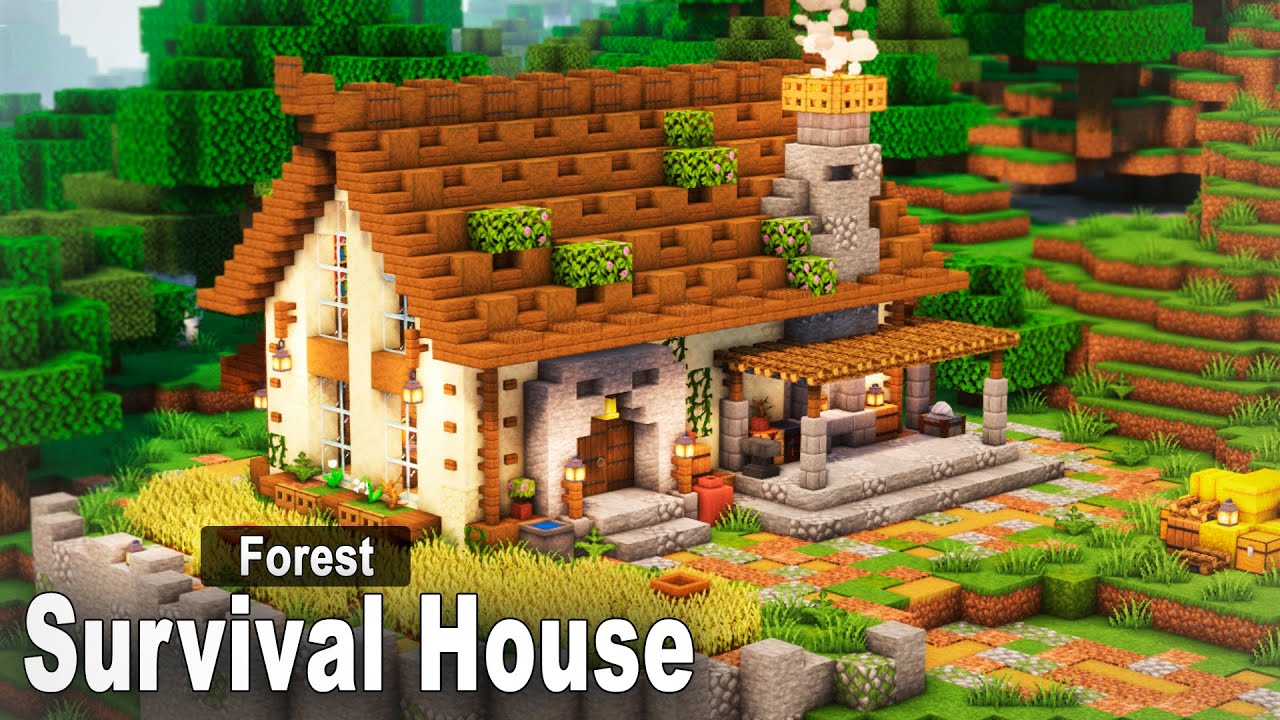 Minecraft: How to build a Survival House | Simple Tutorial