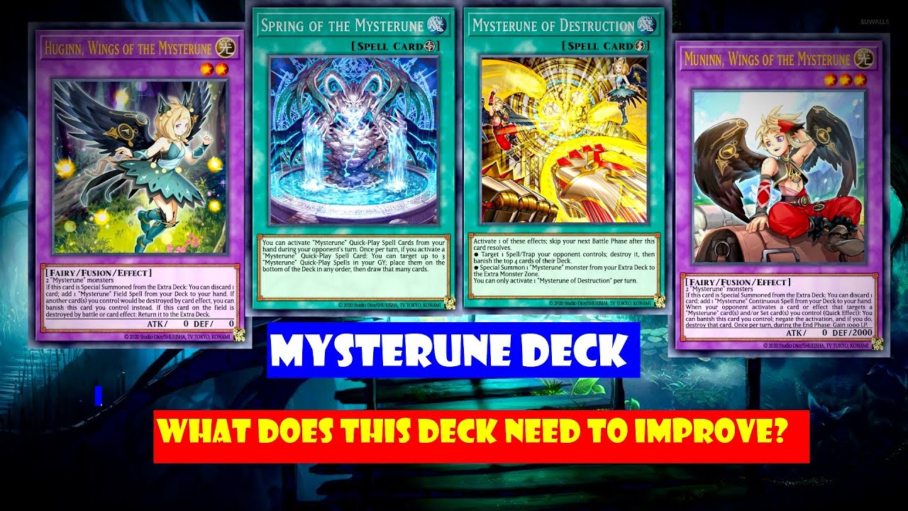 (YGOPRO)   Mysterune   deck  , Higunn, Wings of the Mysterune,Deck Build Pack: Tactical Masters