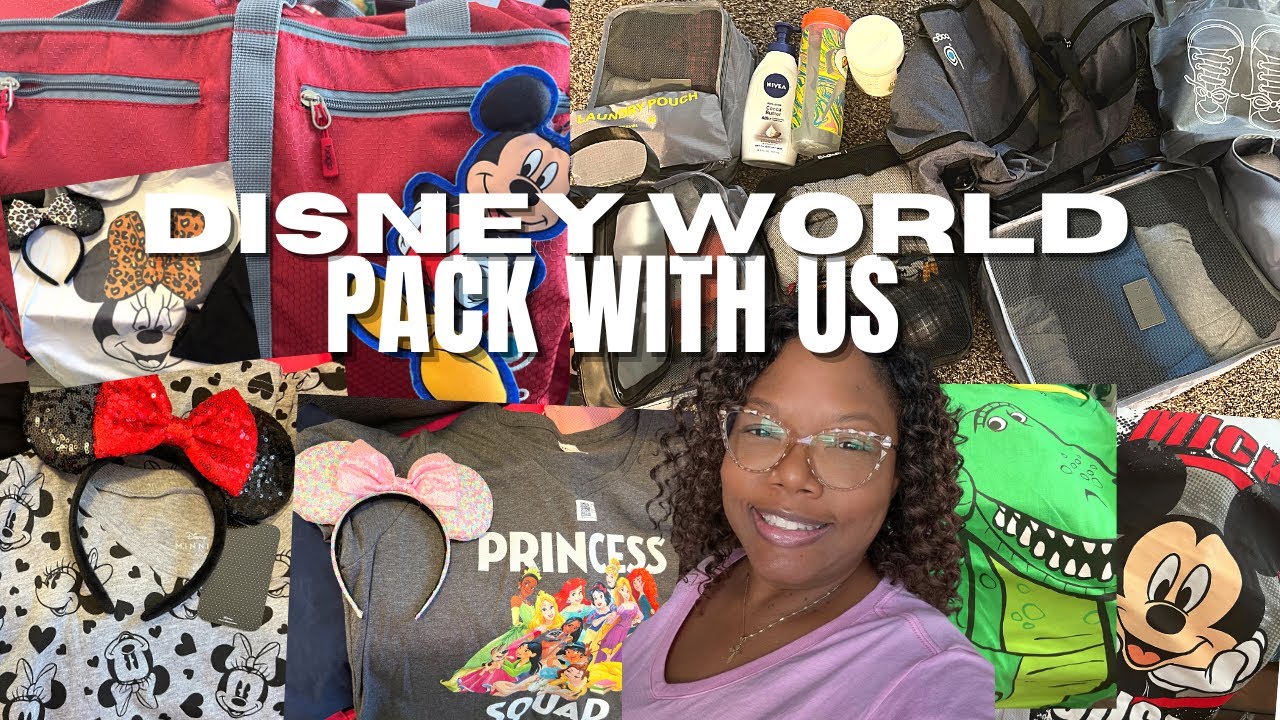 DISNEY WORLD PACKING FOR FAMILY - PACKING TIPS - BOY MOMMA - DISNEY OUTFITS - PACK WITH ME - 2023