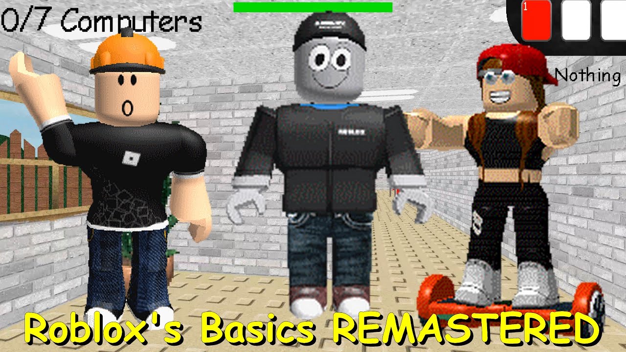 Roblox's Basics REMASTERED — мод Baldi's Basics