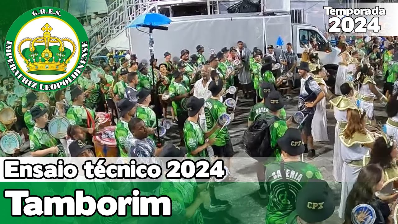 Imperatriz 2024 | Tamborim - Ensaio Técnico | Samba ao vivo - #ET24