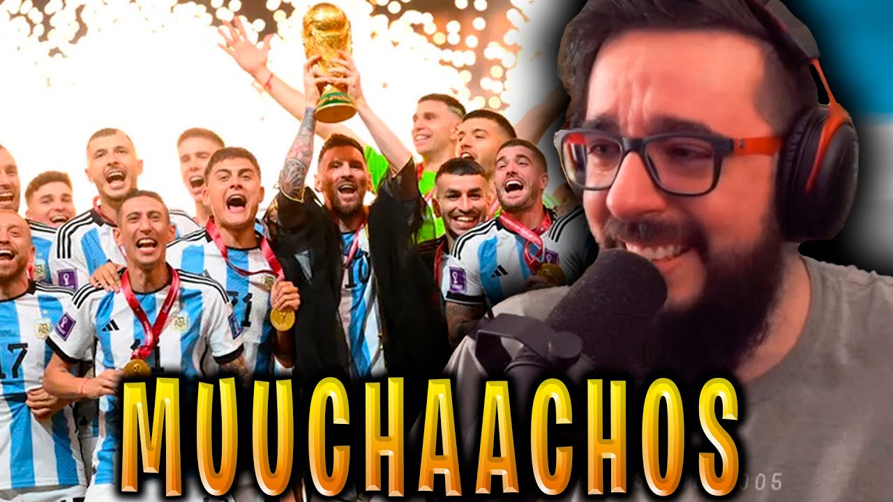 DUENDE SE EMOCIONA AL VER A ARGENTINA CAMPEON DEL MUNDO - IRL