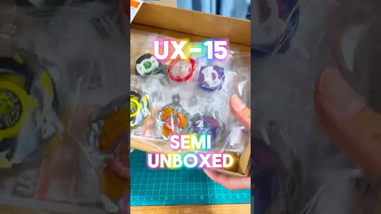 Just a glimpse of the UX-15 Shark Scale Deck Set 👀 #BeybladeX #AzayakaPH