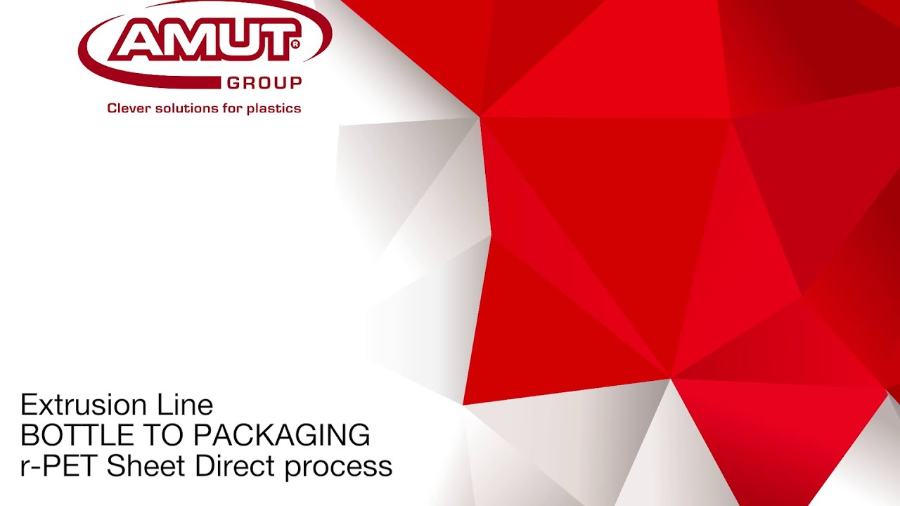 rPET SHEET EXTRUSION LINE – BOTTLE TO PACKAGING