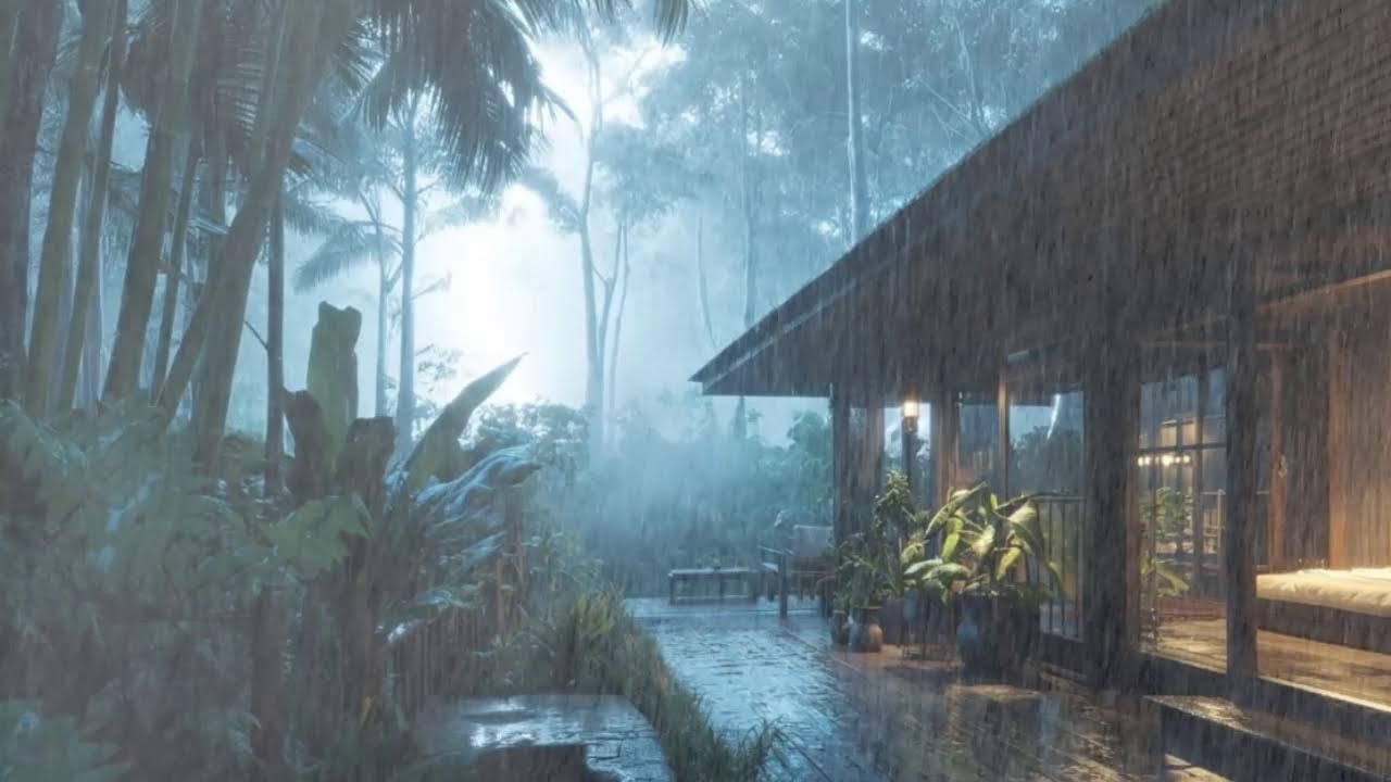 Rain Sounds For Sleeping - Knock You Out in Minutes | Wake Up Refreshed & Energized | Study, Focus &