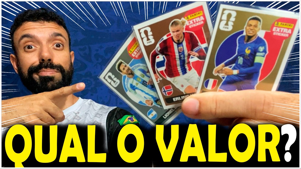 ENTENDA o VALOR de CADA FIGURINHA EXTRA da COPA do MUNDO 2026 PANINI