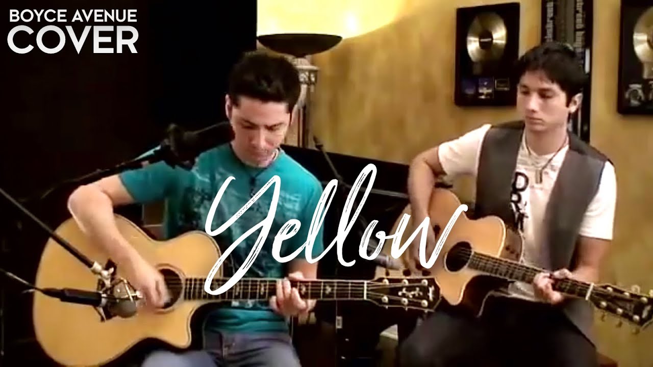 Yellow - Coldplay (Boyce Avenue acoustic cover) on Spotify & Apple