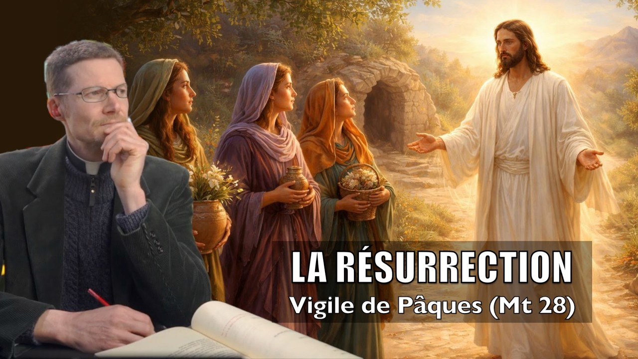 LA R&Eacute;SURRECTION, vigile de P&acirc;ques, Mt 28,1-10, hom&eacute;lie - &eacute;tude biblique