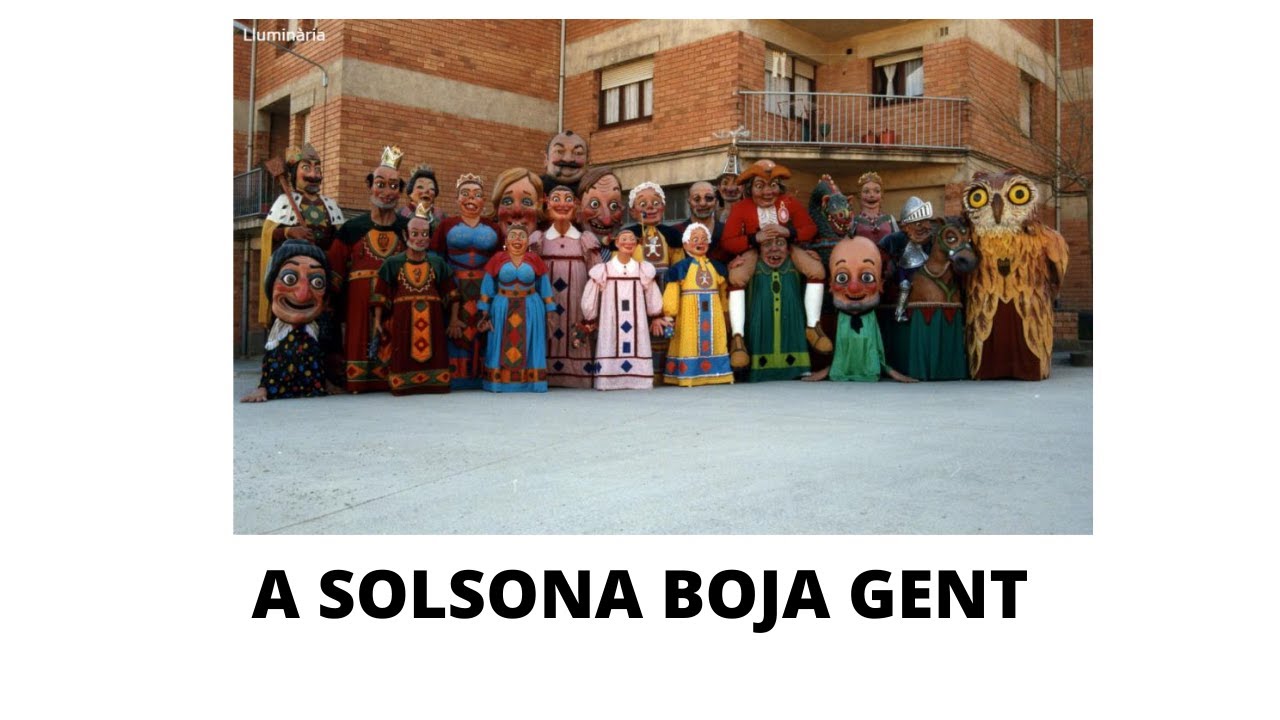 A Solsona boja gent / Ballada amb gegants de goma