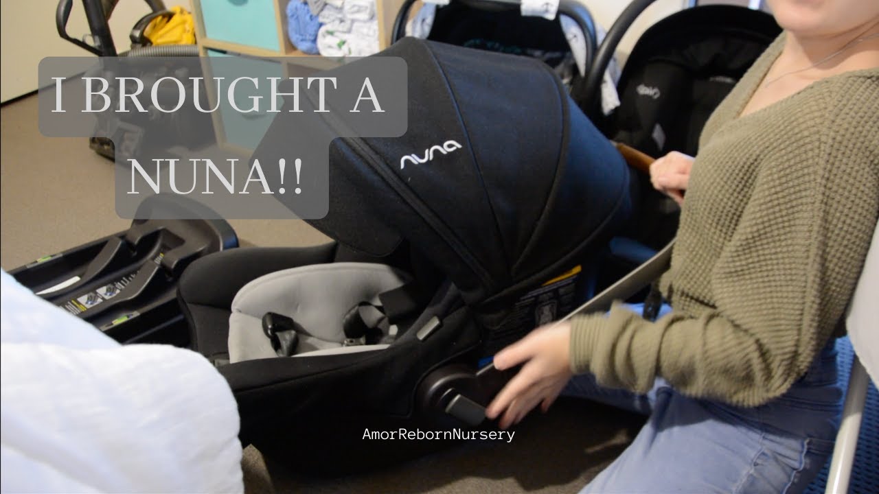 I Brought a Nuna Klik Plus Capsule! | Play Around & Clean | AmorRebornNursery
