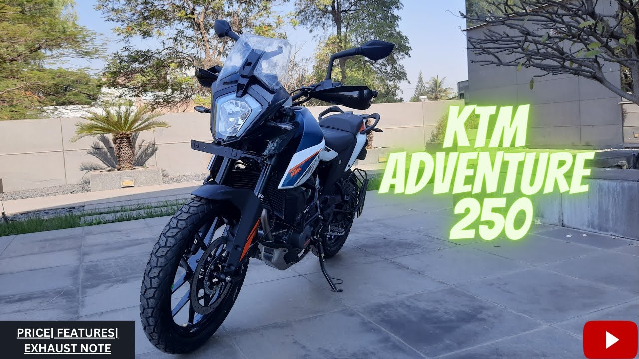 KTM Adventure 250 BS6| Detailed Walkaround review| Price, Features| Exhaust Sound| Thunder Wheels