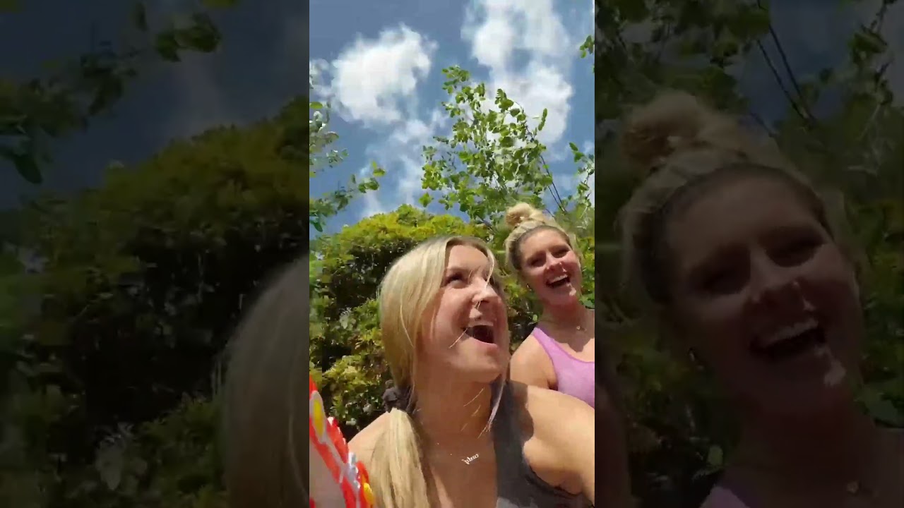 Wild Water Gun Fun: Girls Gear Up for Summer Adventures#watergunfun #summeradventures